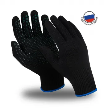 Перчатки Manipula Specialist® Механик Блэк (нейлон/хлопок+ПВХ), MG-114 фото 1