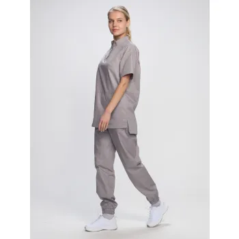 Костюм женский Сити-002 (тк.Смесовая,145) MedLine, св.серый фото 2