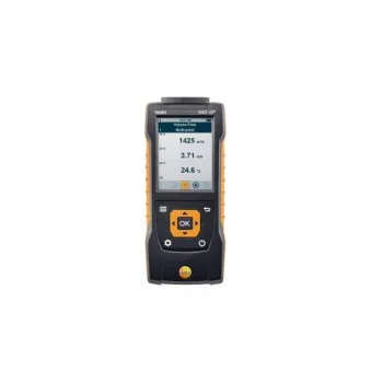 testo 440 dP - Прибор для измерения скорости и оценки качества воздуха в помещении со встроенным сенсором дифференциального давления фото 1