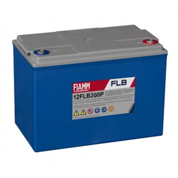FIAMM 12 FLB 300 P - батарея аккумуляторная серии FLB (12 В, 80 Ач, 261х174х218 мм, 27 кг) фото 1