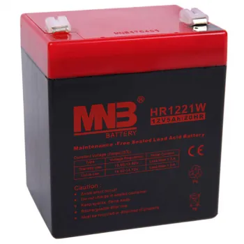 MNB HR1221W Аккумуляторная батарея серии MS (12 В, 5,2 Ач, 90х70х101 мм, 1,6 кг) фото 1