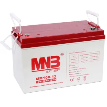 MNB MM100-12 Аккумуляторная батарея серии MM (12 В, 100 Ач, 330х173х217 мм, 30,8 кг) фото 1