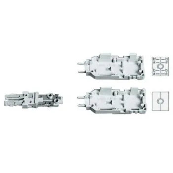 KRONE 6624 2 401-04 - комплект штекеров сборочный 4-полюсный, белый, с маркировкой фото 1