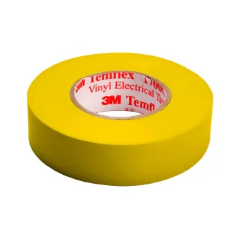 3M Temflex™ 1300 - изоляционная лента, желтая, 19 мм х 20 м х 0,13 мм фото 1
