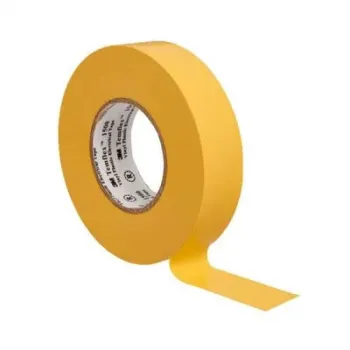 3M Temflex™ 1500 - изоляционная лента, желтая, 19 мм х 25 м х 0,15 мм фото 1