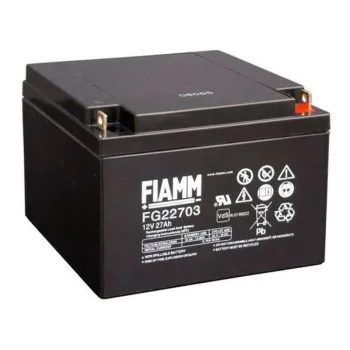 FIAMM FG 22703 - батарея аккумуляторная серии FG (12 В, 27 Ач, 166х175х125 мм, 8,5 кг) фото 1
