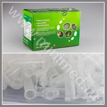 Микропробирка 2 мл, тип Эппендорф, с дел., без ДНКаз и РНКаз,п/п,Jet Bio-Filtration, уп.500 шт фото 1