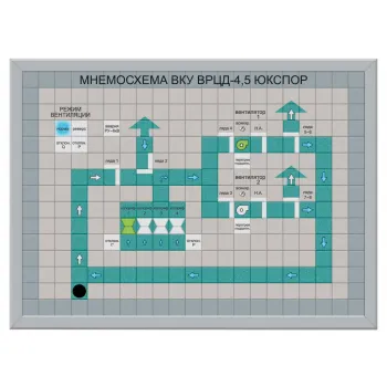 Диспетчерские мозаичные панели с размером ячейки 24х24 мм фото 1