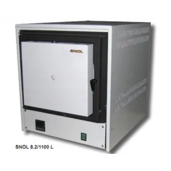 Муфельная печь SNOL 8,2/1100L (до 1100 °С, термоволокно, электронный терморегулятор) фото 1