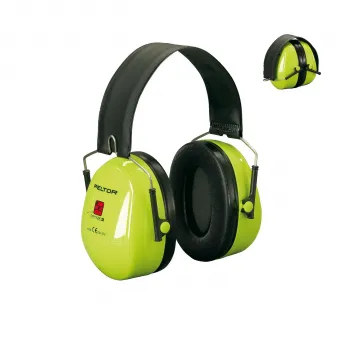 Наушники 3M Peltor Optime II Neon со складным оголовьем (H520F-460-GB) фото 1