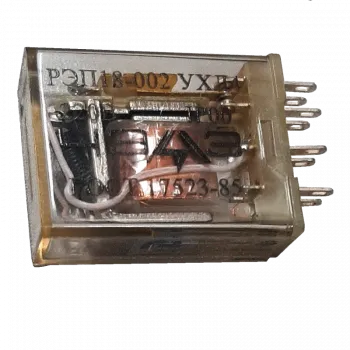Реле промежуточное РЭП18-002-178341-00УХЛ4 Uупр ~220В 50Гц 2перекл з.п без дополнительных элементов фото 1