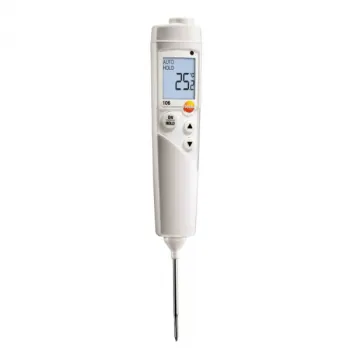 Компактный термометр testo 106 с сигналом тревоги для пищевого сектора фото 1