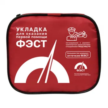 УКЛАДКА ДЛЯ ОКАЗАНИЯ ПЕРВОЙ ПОМОЩИ ПОСТРАДАВШИМ В ДОРОЖНО­ТРАНСПОРТНЫХ ПРОИСШЕСТВИЯХ СОТРУДНИКАМИ ГИБДД МВД РФ, КОТОРОЙ ОСНАЩАЕТСЯ МОТОЦИКЛ СОТРУДНИКА ГИБДД МВД РФ фото 3