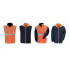 Куртка PARKA HV 5, XXXL, цвет желтый с синими вст Kapriol 31089 фото навигации 2